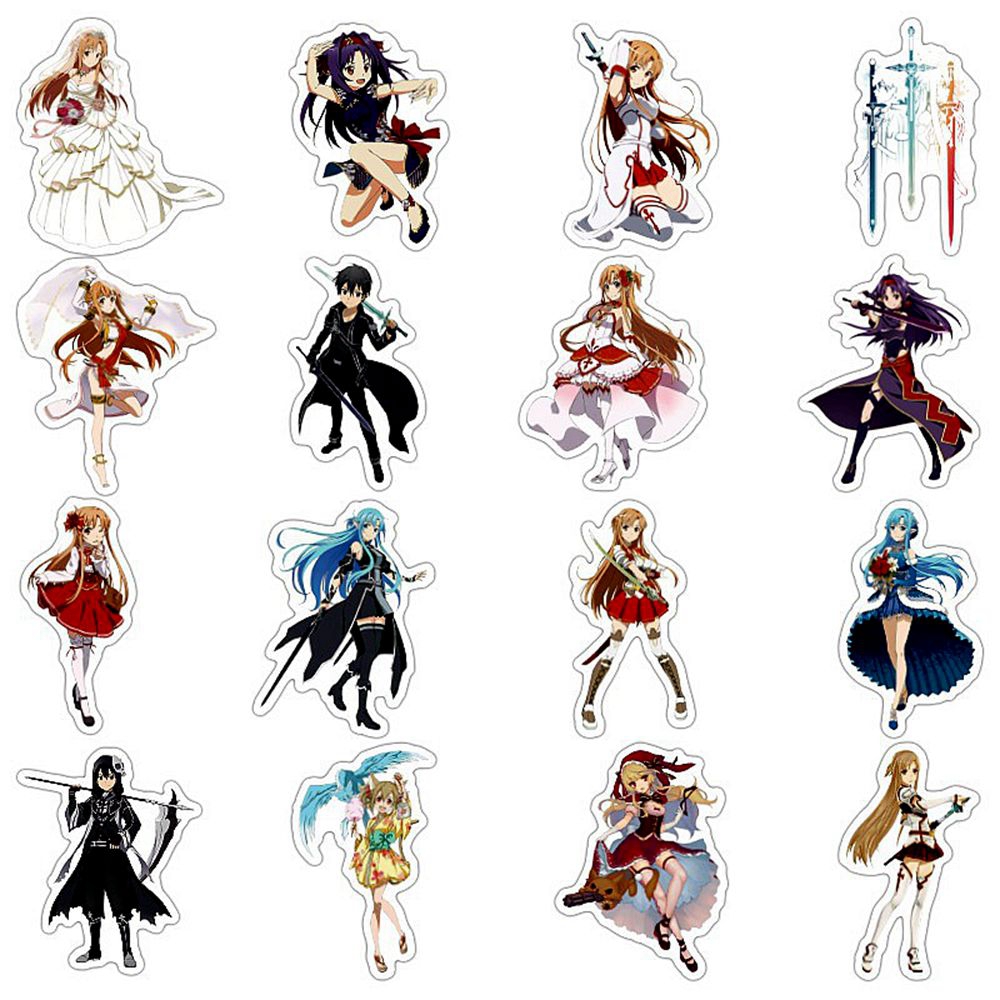 1 Pack Anime Sticker Sword Art - Sword Art Online Cape recension och pris