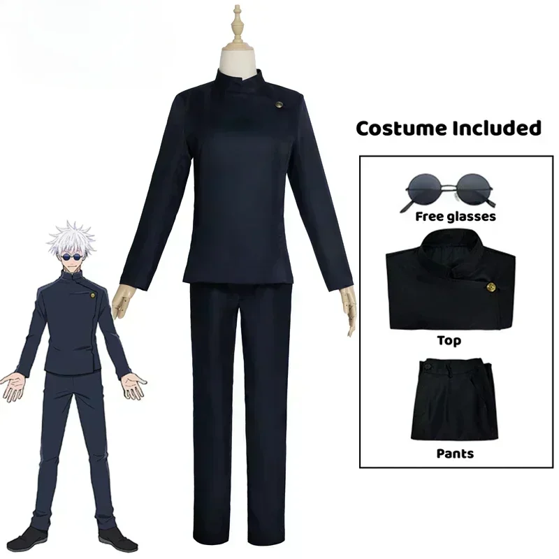 Anime Gojo Satoru Cosplay Unif - Anime Cosplay Jujutsu recension och pris