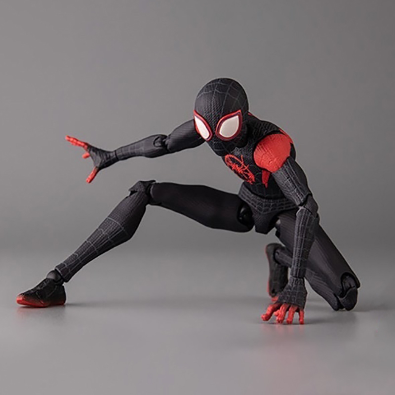 Sv Action Spiderman Miles Mora - Good Smile Company Figma recension och pris