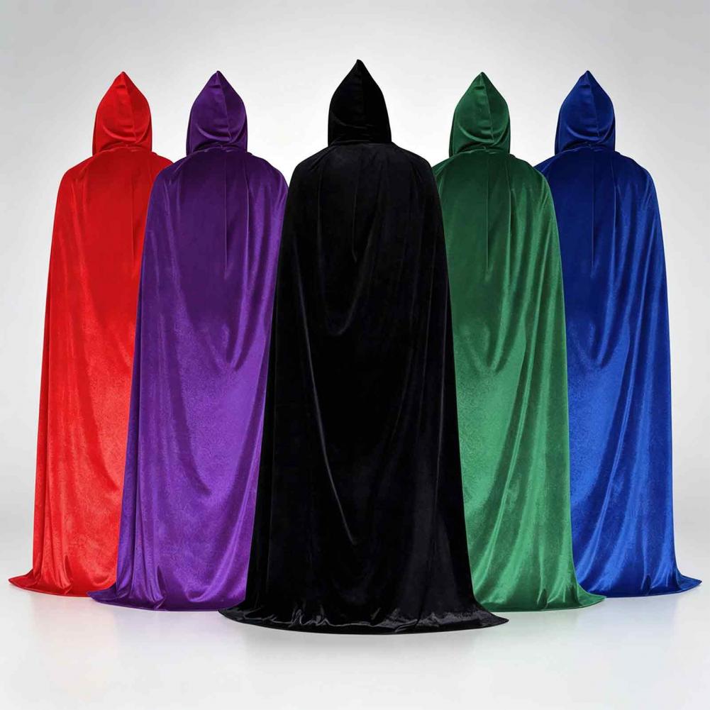 Unisex Adults Hooded Cloak Vel - Anime Cosplay Nun recension och pris