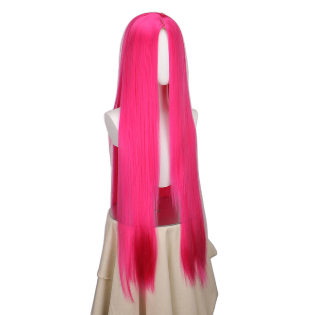 Diavolo Cosplay Wig 100CM rose - Anime Cosplay Red Hair recension och pris