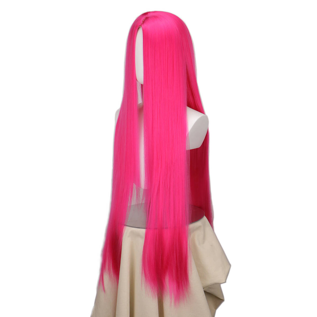 Diavolo Cosplay Wig 100CM rose - Anime Cosplay Red Hair recension och pris