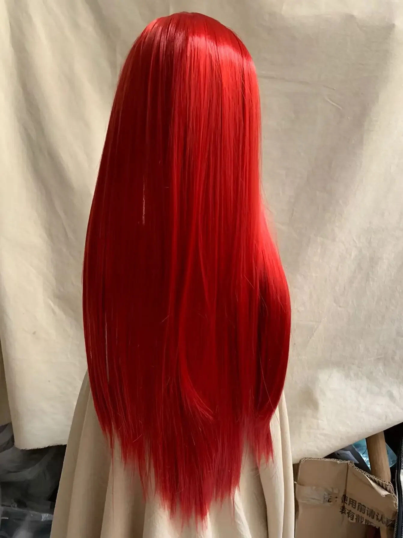 Red Sally Wigs  Anime Sally Sy - Anime Cosplay Red Hair recension och pris