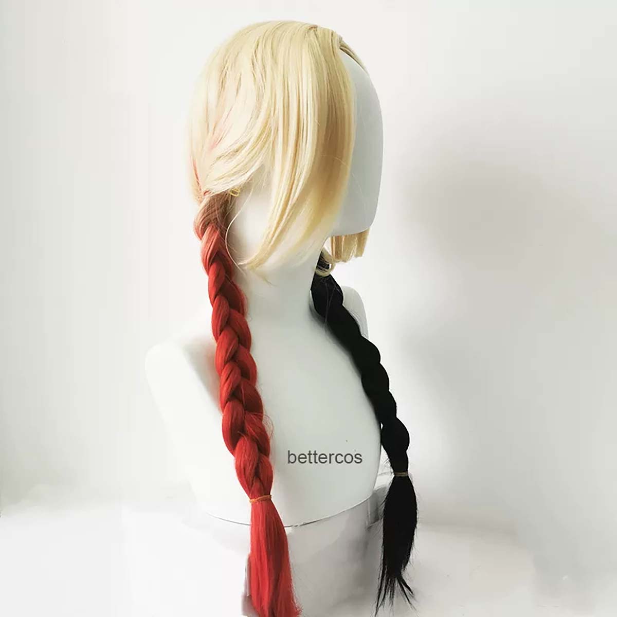 Women Quinn Cosplay Wig Harley - Anime Cosplay Red Hair recension och pris