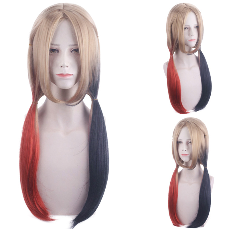 Women Quinn Cosplay Wig Harley - Anime Cosplay Red Hair recension och pris
