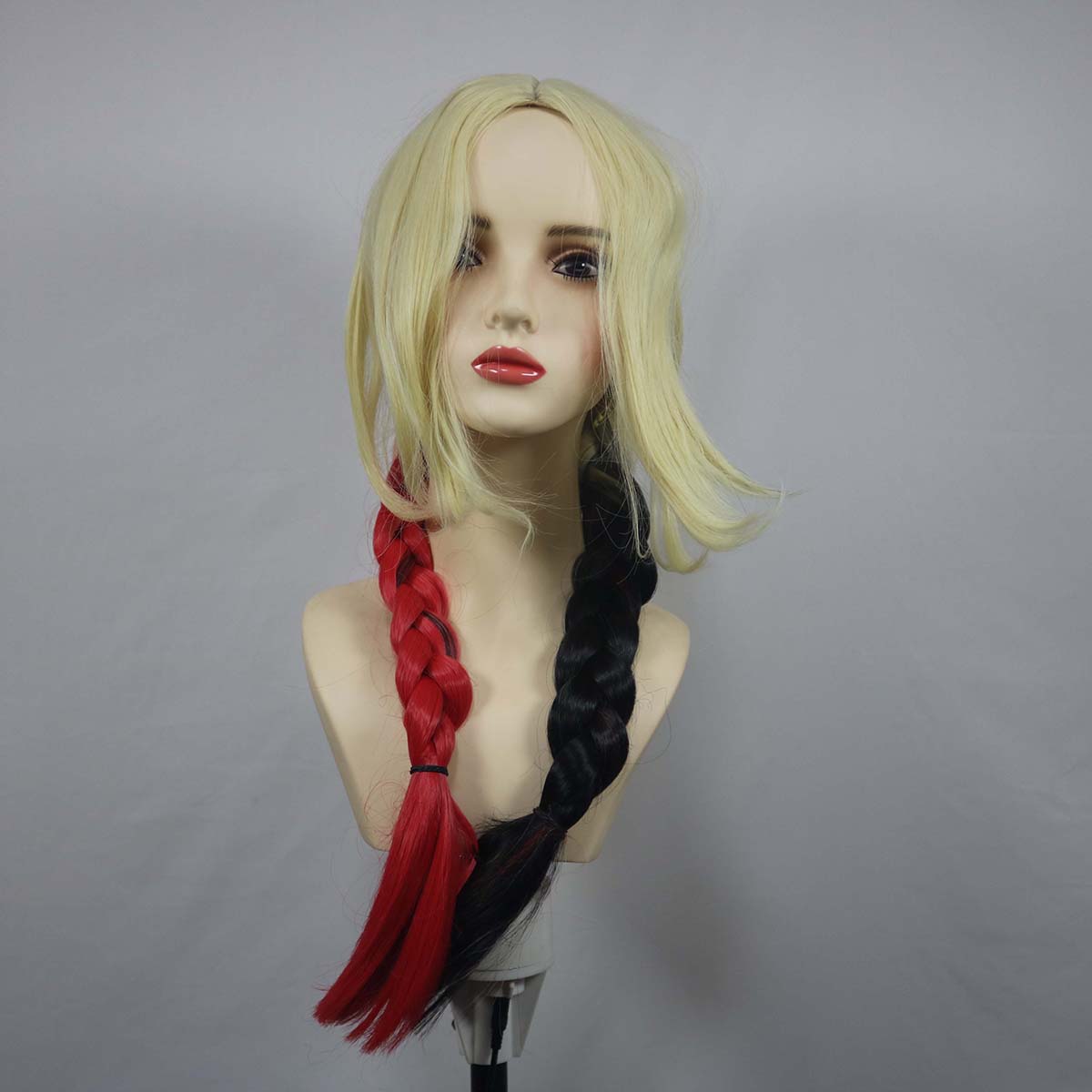Women Quinn Cosplay Wig Harley - Anime Cosplay Red Hair recension och pris