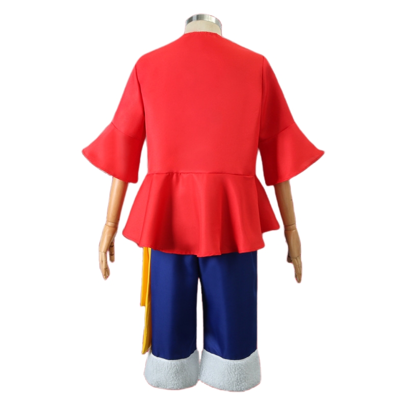 Luffy Cosplay Costume Hat Wig  - Anime Cosplay One Piece recension och pris