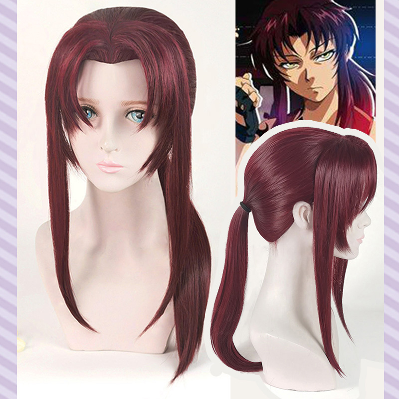New BLACK LAGOON Rebecca Revy  - Anime Cosplay Red Hair recension och pris