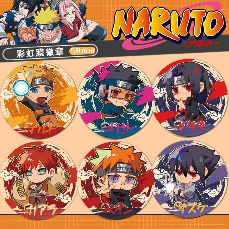 Naruto Anime Badge Iron Enamel - Anime Cosplay Obito recension och pris