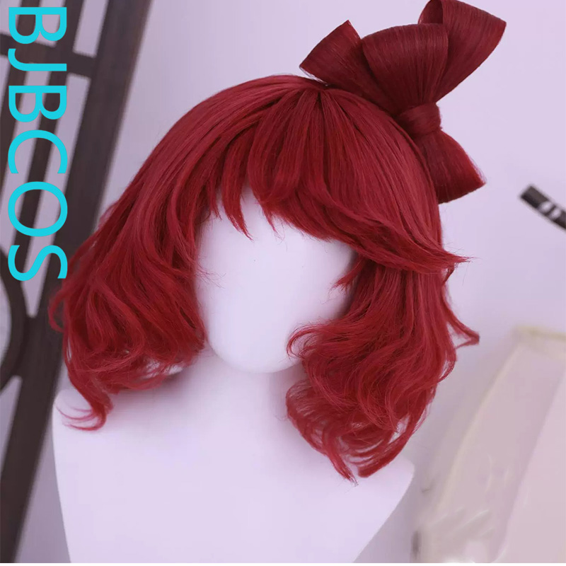 [Styled Wig]Huang Yueying Cosp - Anime Cosplay Red Hair recension och pris