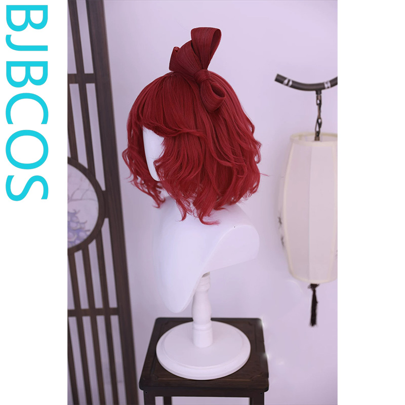 [Styled Wig]Huang Yueying Cosp - Anime Cosplay Red Hair recension och pris
