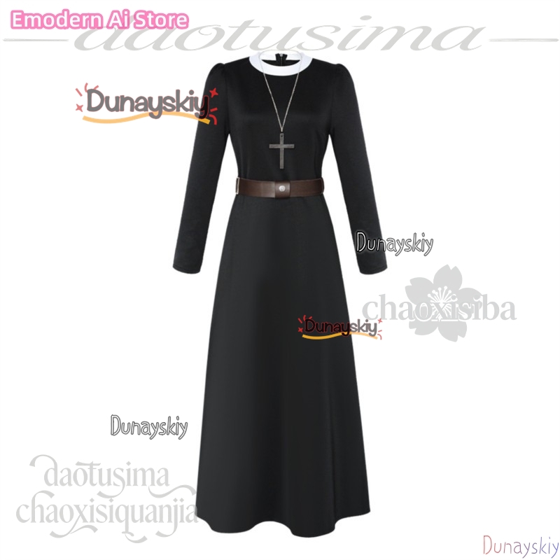2026 Halloween Cosplay Scary N - Anime Cosplay Nun recension och pris