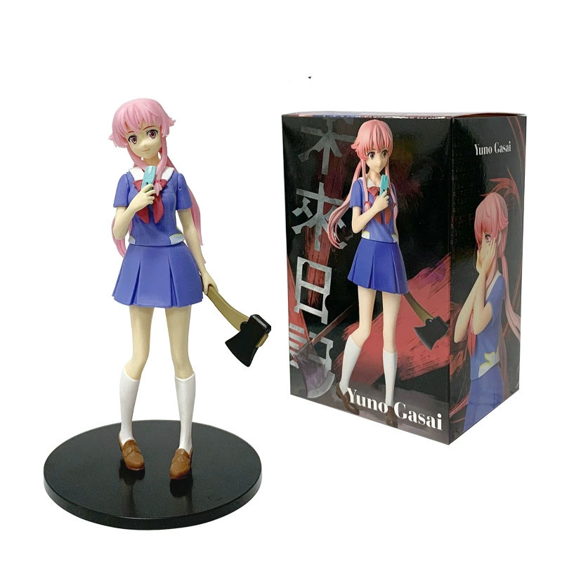 17CM  Anime Future Diary Actio - Good Smile Company Figma recension och pris